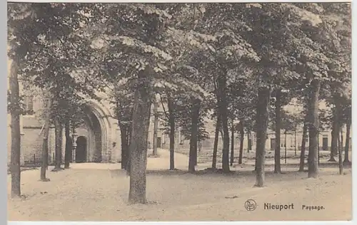 (28147) AK Nieuport, Nieuwpoort, Paysage 1910er