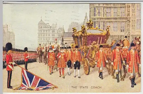 (28109) AK London, The State Coach 1954
