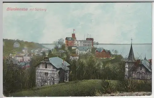 (28037) AK Hamburg-Blankenese, Süllberg, vor 1945