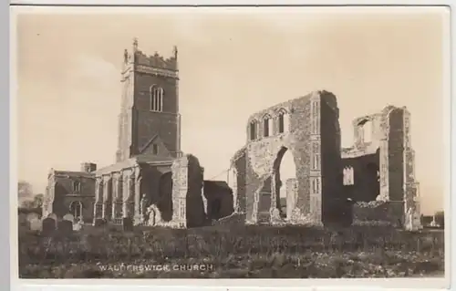 (28006) AK Walberswick Church 1939