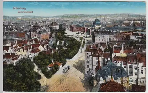 (27658) AK Nürnberg, Stadtansicht, vor 1945