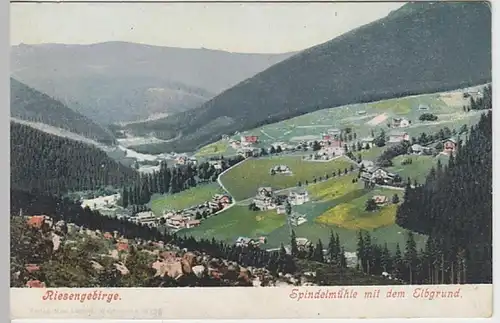 (27625) AK Spindlermühle, Spindleruv Mlyn, Elbgrund, bis 1905
