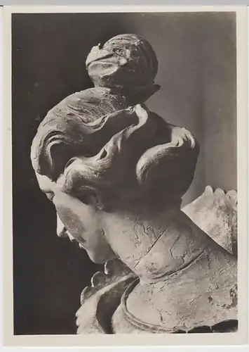 (27444) Foto AK Berlin, Skulptur Immaculata, Kopf, vor 1945