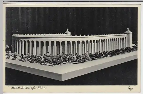 (27278) AK Nürnberg Modell des Deutschen Stadions 1938