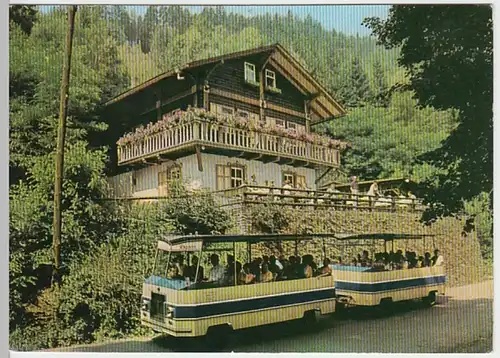 (27094) AK Schwarzburg, Schweizerhaus im Schwarzatal 1971