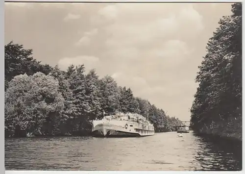 (27068) Foto AK Berlin, Luxusfahrgastschiff der Weißen Flotte, SST 1966