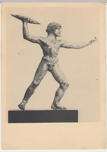 (27015) AK Berlin, Antiquarium, Statuette Blitz schleudernder Zeus