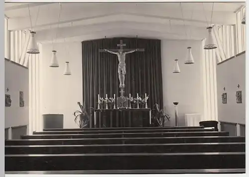 (26798) Foto AK Nittendorf, Haus Werdenfels, Hauskapelle, nach 1945