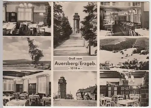 (26718) Foto AK Wildenthal, Auersberg, Erzgebirge, Mehrbildkarte 1963