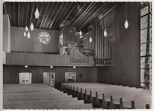 (26648) Foto AK Berlin, Kaiser-Friedrich-Gedächtniskirche, Orgel, ab 1957