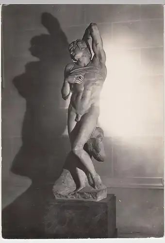 (26599) Foto AK Paris, Musee du Louvre, Michelangelo, Sklave