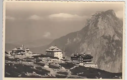 (26460) Foto AK Feuerkogel, Gipfelbauten 1938
