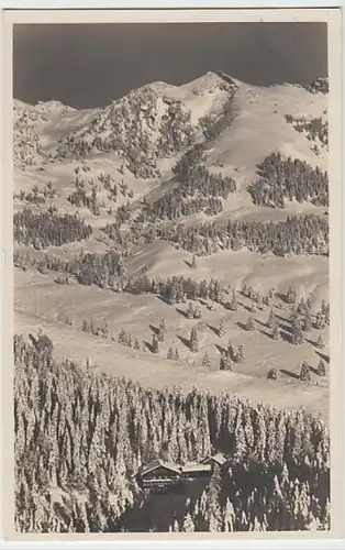 (26443) Foto AK Bayrischzell, Berghotel Sudelfeld, Wildalpjoch 1937