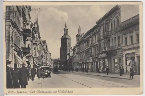 (26272) AK Berlin Spandau, Carl Schürz-Straße 1942