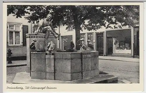 (26208) AK Braunschweig, Till-Eulenspiegel-Brunnen, vor 1945