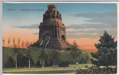 (26155) AK Völkerschlachtdenkmal, vor 1945