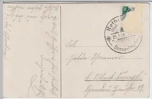 (26005) AK Sächs. Schweiz, Hockstein, Polenztal 1928