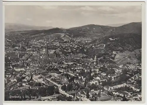 (25980) AK Freiburg i.Br., Luftbild 1942