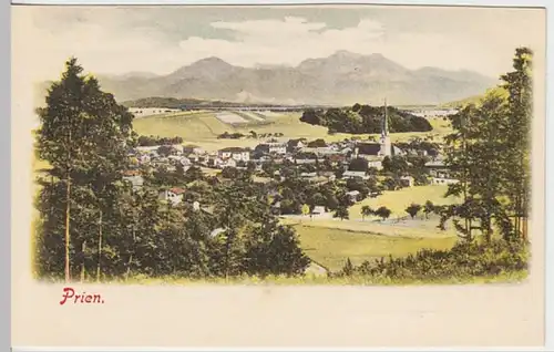 (25965) AK Prien am Chiemsee, Panorama, bis 1905