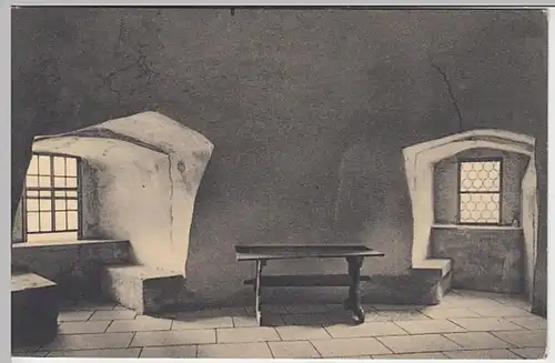 (25872) AK Müglitztal, Schloss Weesenstein, Gerichtssaal, vor 1945