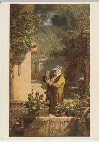 (25849) Künstler AK Carl Spitzweg, Der Kaktusfreund, vor 1945