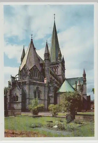 (25839) AK Trondheim, Dom, Domkirken, nach 1945