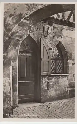 (25838) Foto AK Nürnberg, Hans Sachs Haus, vor 1945
