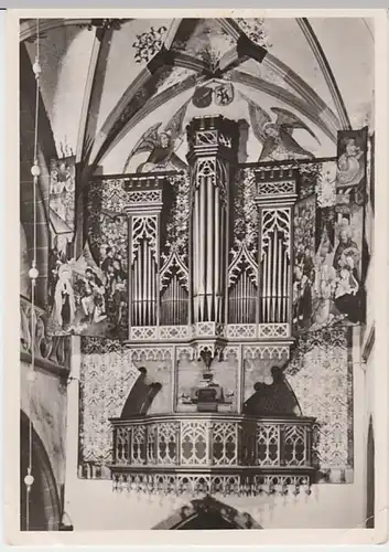(25741) Foto AK Kiedrich, Pfarrkirche, Orgel, nach 1945