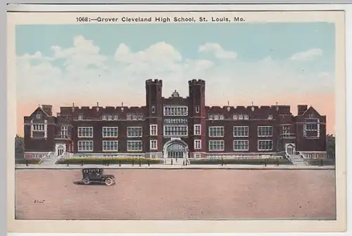(25689) AK St. Louis, Missouri, Grover Cleveland High School, vor 1945