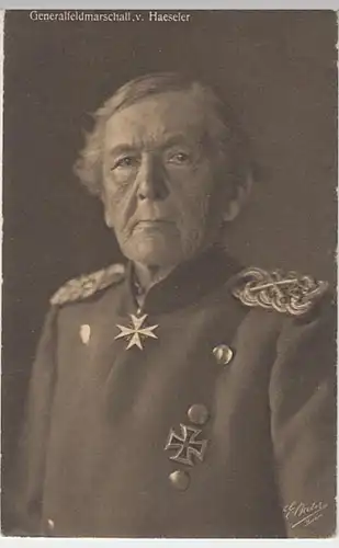 (25545) AK Militaria, Generalfeldmarschall Gottlieb von Haeseler 1914