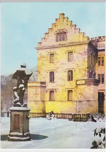 (25540) AK Friedrichroda, Schloss Reinhardsbrunn 1984