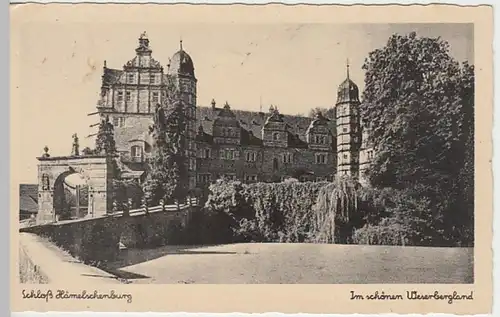 (25513) AK Emmerthal, Schloss Hämelschenburg, vor 1945