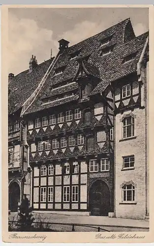 (25490) AK Braunschweig, altes Gildehaus, vor 1945