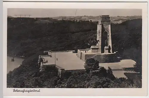 (25432) Foto AK Dortmund, Hohensyburg, Denkmal, ab 1935