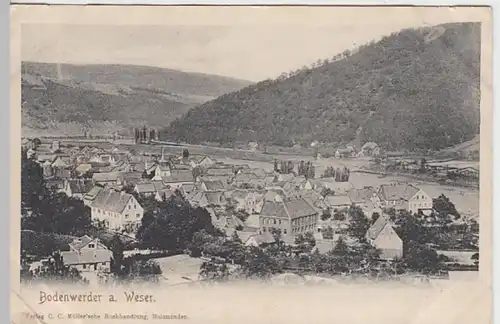 (25421) AK Bodenwerder, Panorama, bis 1905