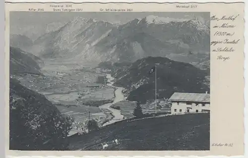 (25367) AK Mösern, Menthof, Inntal, Lechtaler Berge 1933-45