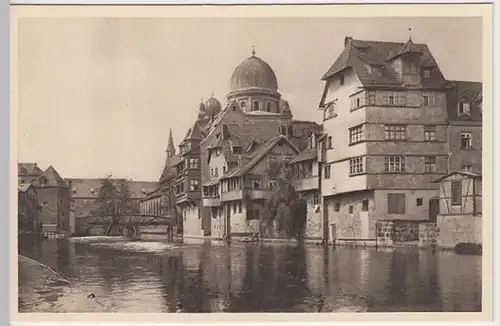 (25303) AK Nürnberg, Insel Schütt, vor 1945