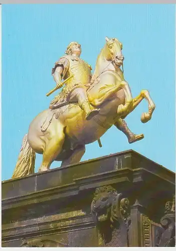 (25234) AK Dresden, Goldener Reiter 1990