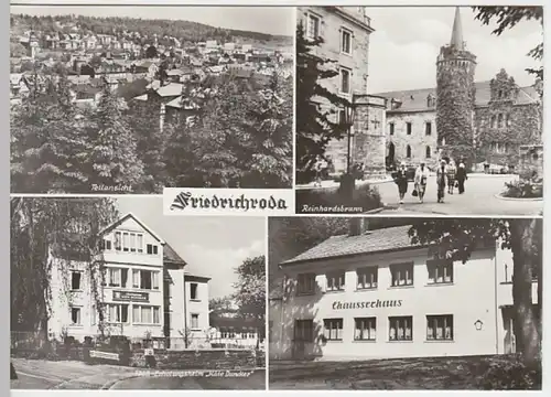 (25223) Foto AK Friedrichroda, Mehrbildkarte 1982