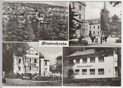 (25217) Foto AK Friedrichroda, Mehrbildkarte 1982