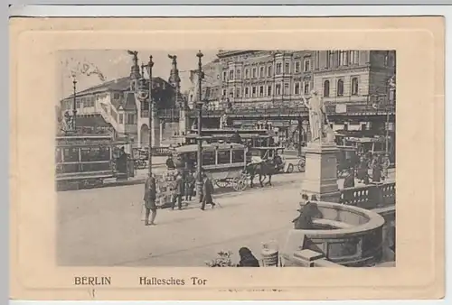 (25212) AK Berlin, Hallesches Tor 1911