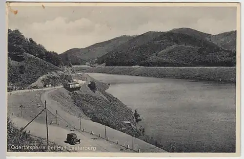 (25174) AK Bad Lauterberg im Harz, Odertalsperre 1941