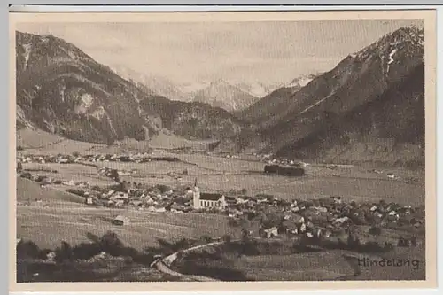 (25113) AK Bad Hindelang, Panorama, vor 1945