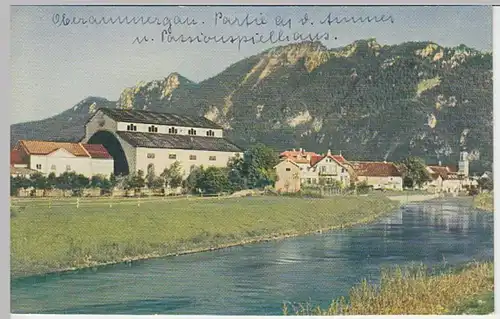 (24997) AK Oberammergau, Passionstheater 1927