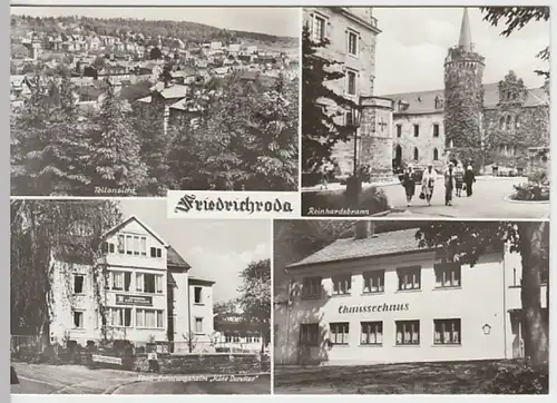 (24942) Foto AK Friedrichroda, Mehrbildkarte 1982