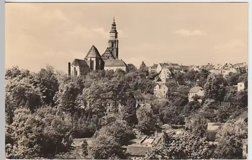 (24886) Foto AK Kamenz, Blick vom Reinhardtsberg 1962