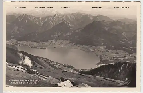 (24746) Foto AK Schafberg, Blick auf St. Wolfgang