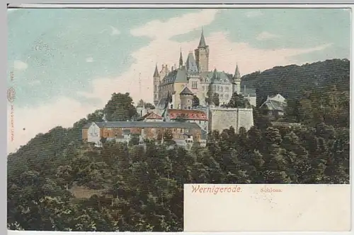 (24720) AK Wernigerode, Schloss, bis 1905