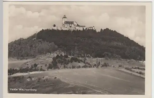 (24680) Foto AK Veste Wachsenburg 1942