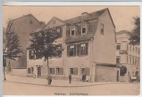 (24594) AK Weimar, Schillerhaus, vor 1945
